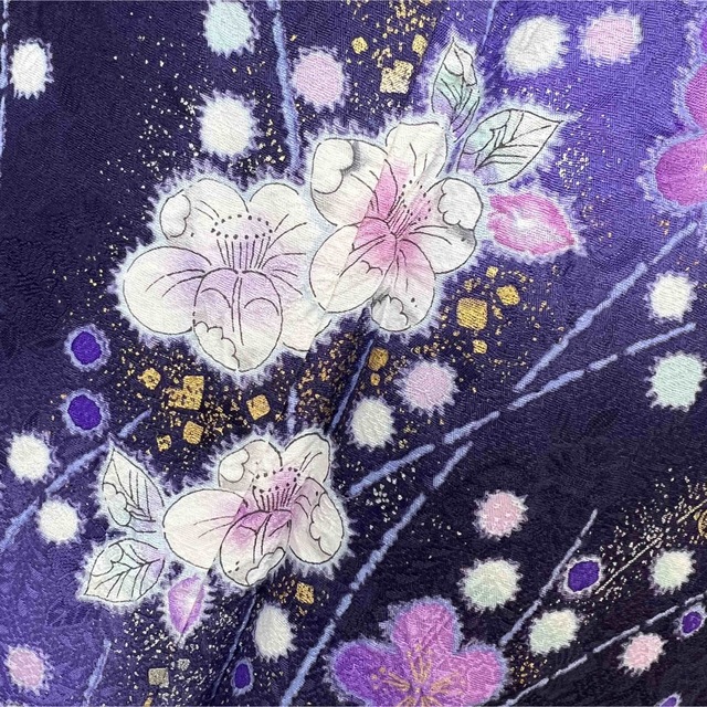 美品【辻ヶ花 絞り染め 】桐谷 翠山工房 訪問着 正絹 袷 s738