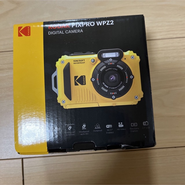 Kodak PIXPRO デジタルカメラ イエロー WPZ2 【12月スーパーSALE 15