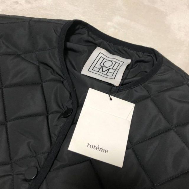 totem トーテム QUILTED キルティングジャケット 黒 ブラック S
