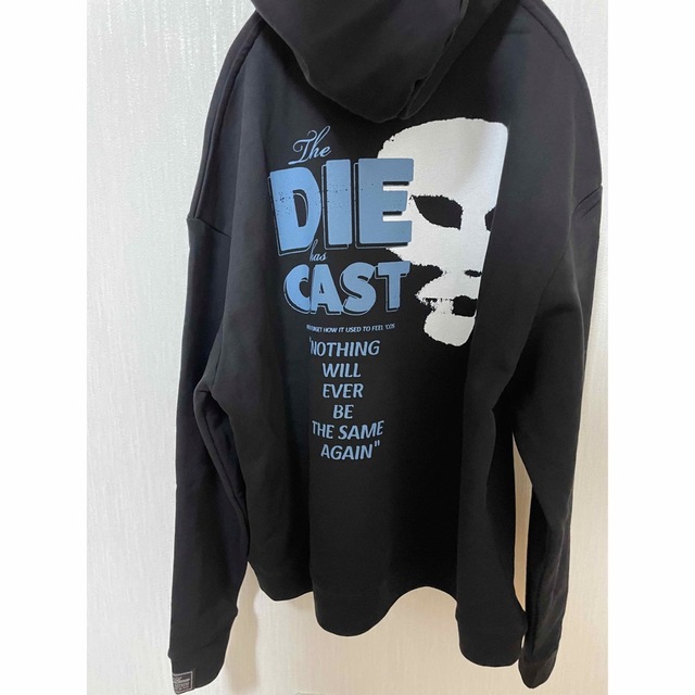 RAF SIMONS(ラフシモンズ)のRAF SIMONS Die Has Cast print hoodie メンズのトップス(パーカー)の商品写真