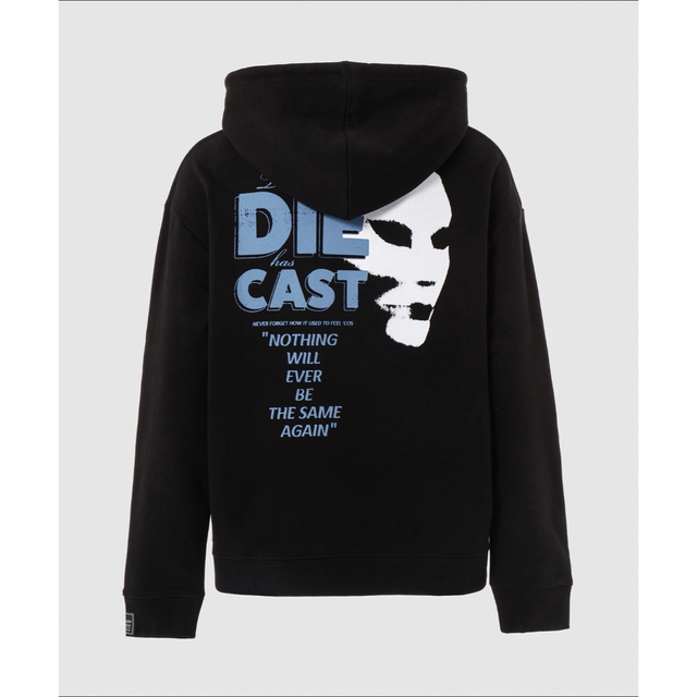 RAF SIMONS(ラフシモンズ)のRAF SIMONS Die Has Cast print hoodie メンズのトップス(パーカー)の商品写真