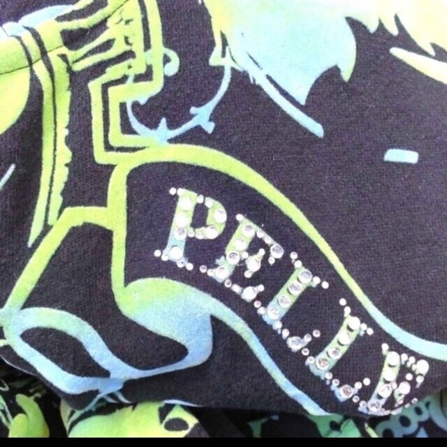 PELLE PELLE(ペレペレ)の激レア pellepelle B系 厚手 総柄 ジップアップ パーカー ペレペレ メンズのトップス(パーカー)の商品写真