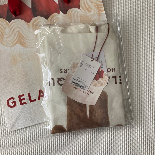 gelato pique(ジェラートピケ)の＊新品未使用＊ジェラートピケ　トートバッグ レディースのバッグ(トートバッグ)の商品写真