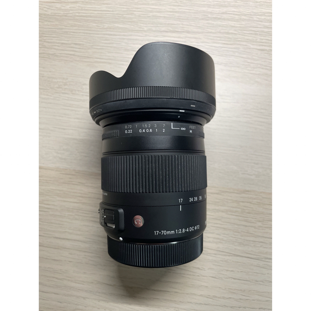 F22フィルターサイズシグマ SIGMA 17-70mm F2.8-4 DC  キヤノンEFマウント