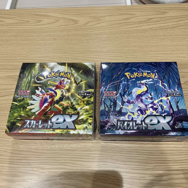 新品未開封シュリンク付　ポケモンカード スカーレット　バイオレット2BOXエンタメ/ホビー