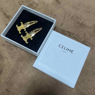 セリーヌ(celine)の大人気商品【即購入可】CELINE トリオンフ ヘアピン(ヘアピン)