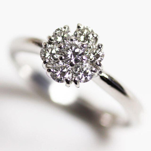 最安 Pt900プラチナ リング・指輪 ダイヤモンド0.50ct 11.5号 4.5g