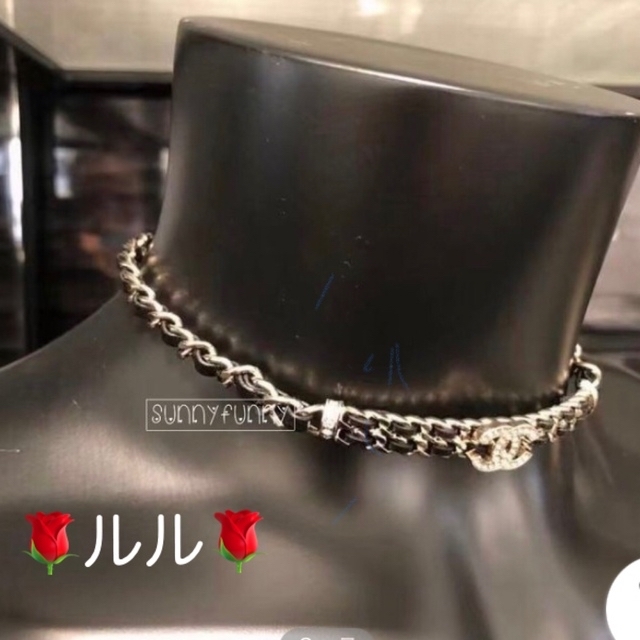 CHANEL(シャネル)のCHANEL❤️激レア❤️新品未使用❤️CCマーク❤️チョーカー レディースのアクセサリー(ネックレス)の商品写真