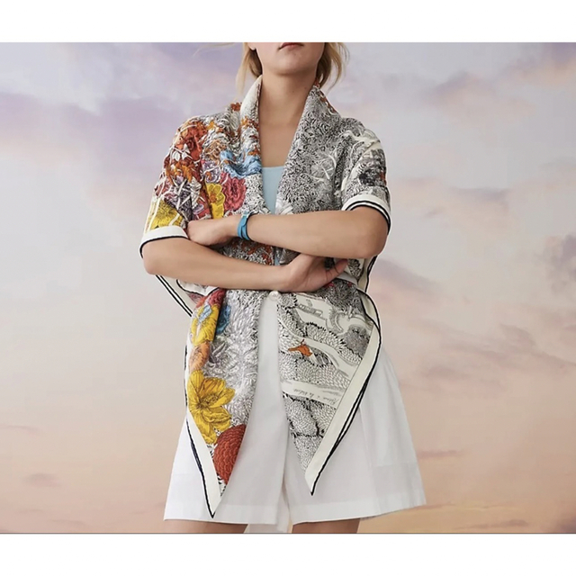 驚きの値段】 新品 Hermes エルメス カレ140エレフセリア2023SS新作