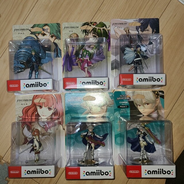 【新品未開封】amiibo　ファイアーエムブレム　6体セット