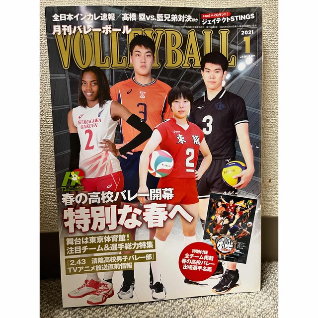 月刊バレーボール エンタメ/ホビーの雑誌(趣味/スポーツ)の商品写真
