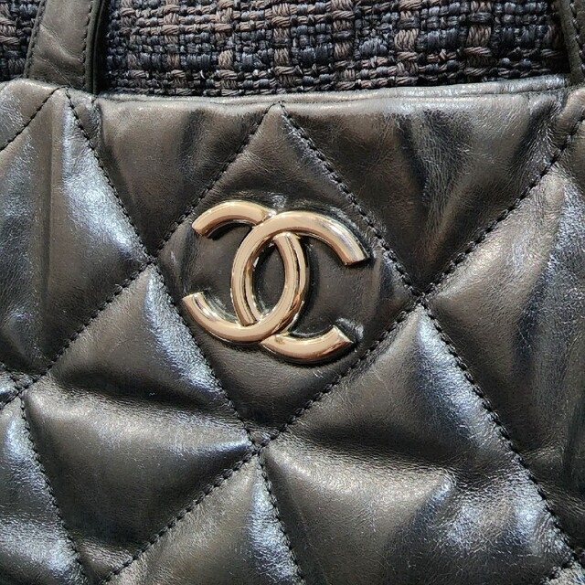 CHANEL⭐シャネル⭐マトラッセ⭐ツイード⭐トートバッグ⭐ココマーク