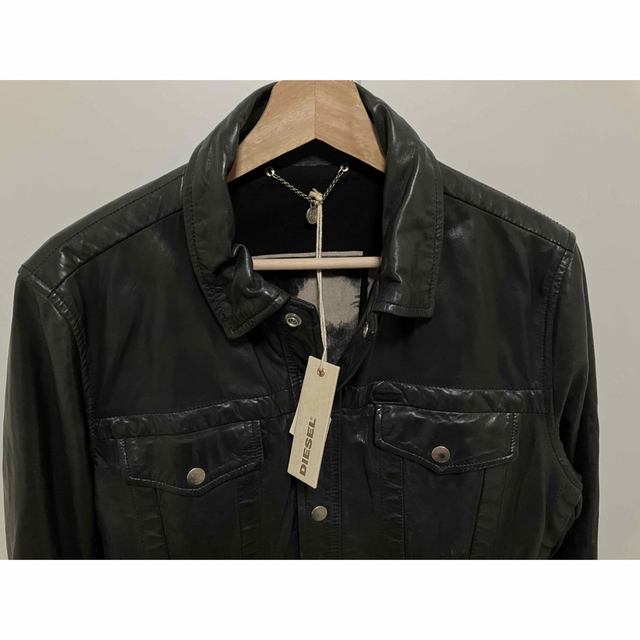 DIESEL - 新品 ディーゼル レザージャケット 革ジャンの通販 by エコ