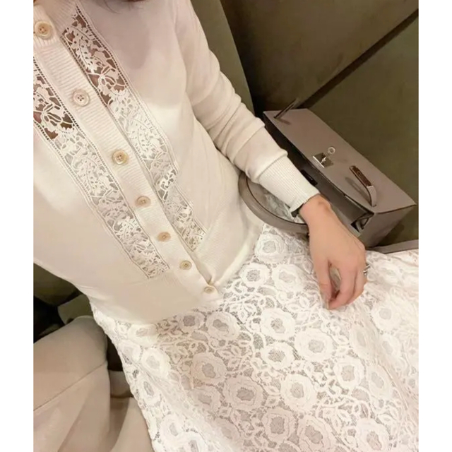 激安先着 Drawer - フロントレースニット Drawer取り扱い XS Chloe 激安先着 Drawer - フロントレースニット Drawer取り扱い XS Chloe