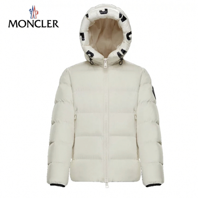 人気の贈り物が大集合 MONCLER モンクレール デュボア ホワイト ダウンジャケット