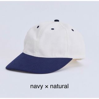 ワンエルディーケーセレクト(1LDK SELECT)のAH.H OTTO two tone cap navy/natural(キャップ)