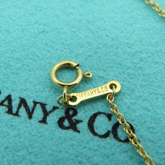 Tiffany & Co.(ティファニー)のティファニー 大粒 オニキス ゴールド ネックレス ラウンドカット JH43 レディースのアクセサリー(ネックレス)の商品写真