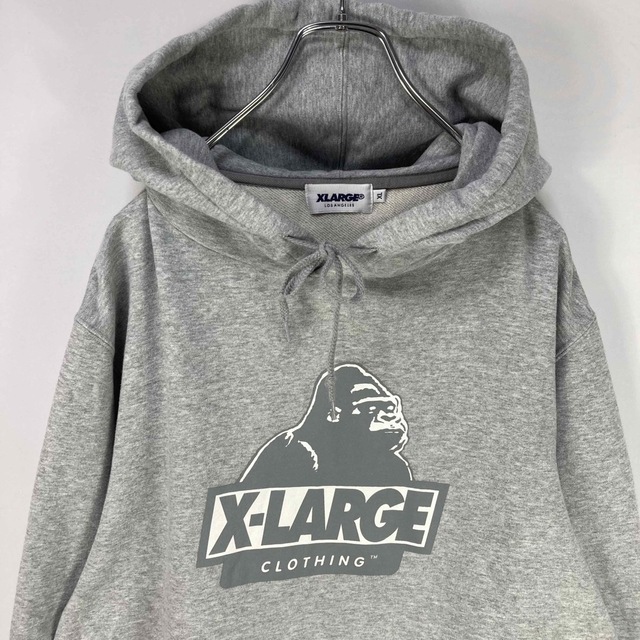 XLARGE エクストララージ ビッグロゴプリント スウェット プルオーバー パーカーの通販 by dog's shop｜エクストララージならラクマ