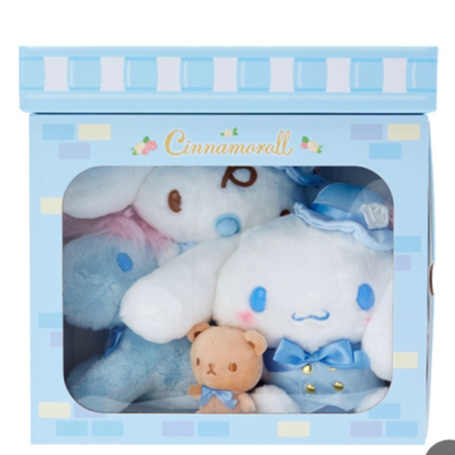 サンリオ(サンリオ)のシナモロール ドレスアップドールセット エンタメ/ホビーのおもちゃ/ぬいぐるみ(ぬいぐるみ)の商品写真