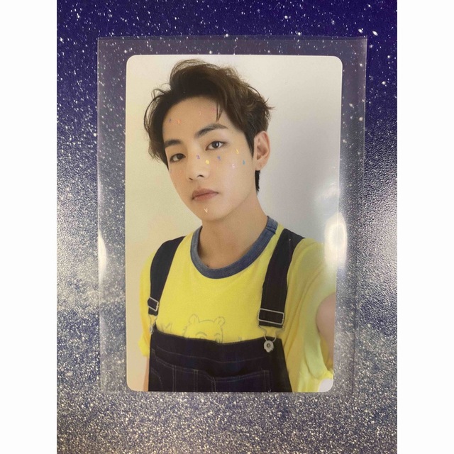 公式 レア BTS FC会報誌 アンケートトレカ V Photocard