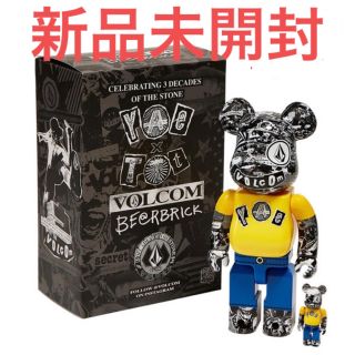 ベアブリック(BE@RBRICK)のBe@rbrick Volcom MEDICOM TOY  400%100%(その他)