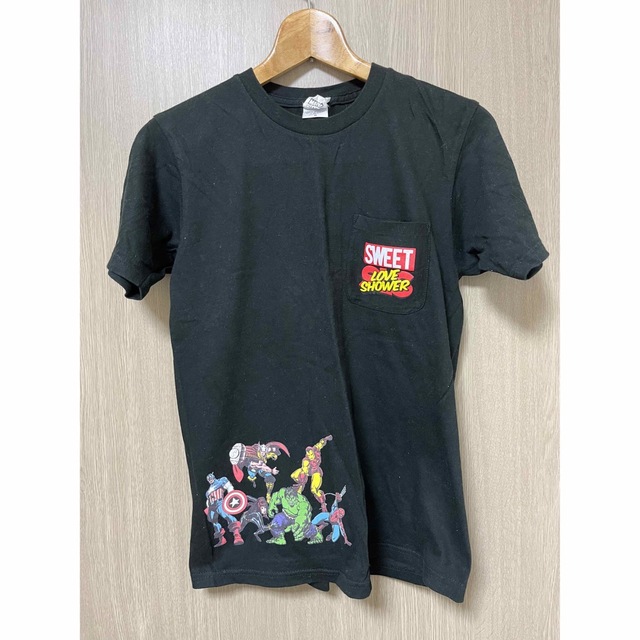 ラブシャ2019 MARVEL COMICS ポケットTシャツ メンズのトップス(Tシャツ/カットソー(半袖/袖なし))の商品写真