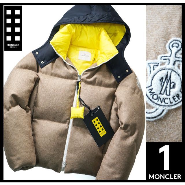 最高品質の MONCLER ウールダウンジャケット ANDERSON JW 1 ジーニアス