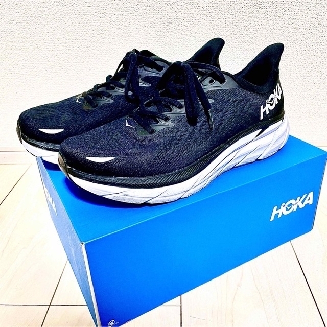 美品】ホカオネオネ クリフトン 8 WIDE HOKA ONE ONE balibronze.com