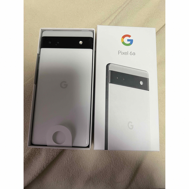 【新品未使用】Google Pixel6a Chalk 128GB