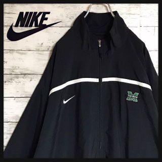 ナイキ(NIKE)の【レア90s】ナイキ⭐︎刺繍ロゴ入りナイロンジャケット　入手困難　F104(ナイロンジャケット)