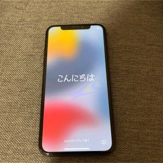 アイフォーン(iPhone)のiPhone X Space Gray 256 GB SIMフリー(スマートフォン本体)