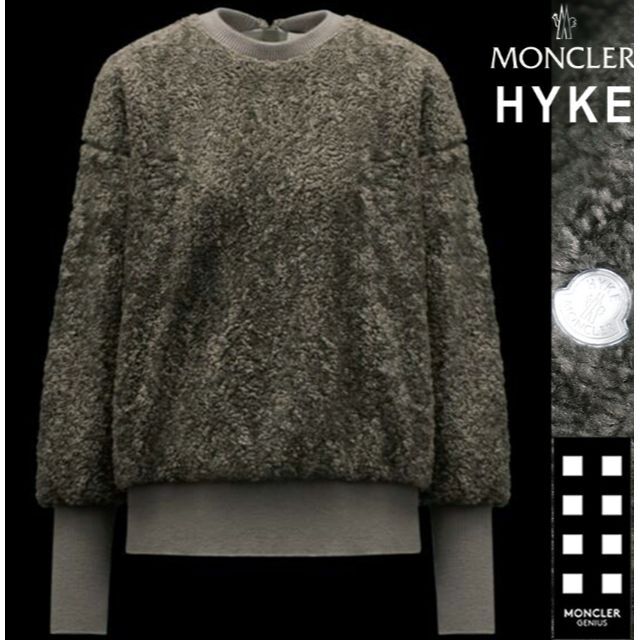 MONCLER HYKE モンクレール ジーニアス ハイク ニットボアフリース状態