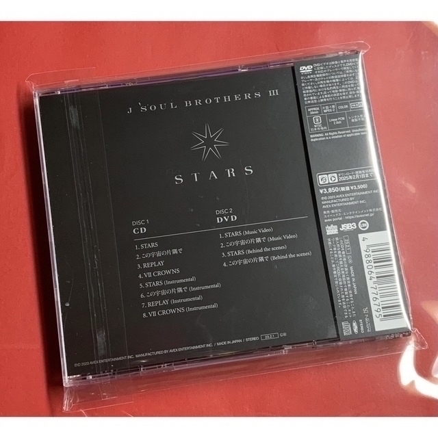 ファッション小物・ストライプストール・ストール・縞模様 STARS(DVD付) 通販 三代目 J SOUL BROTHERS STARS CD DVD付