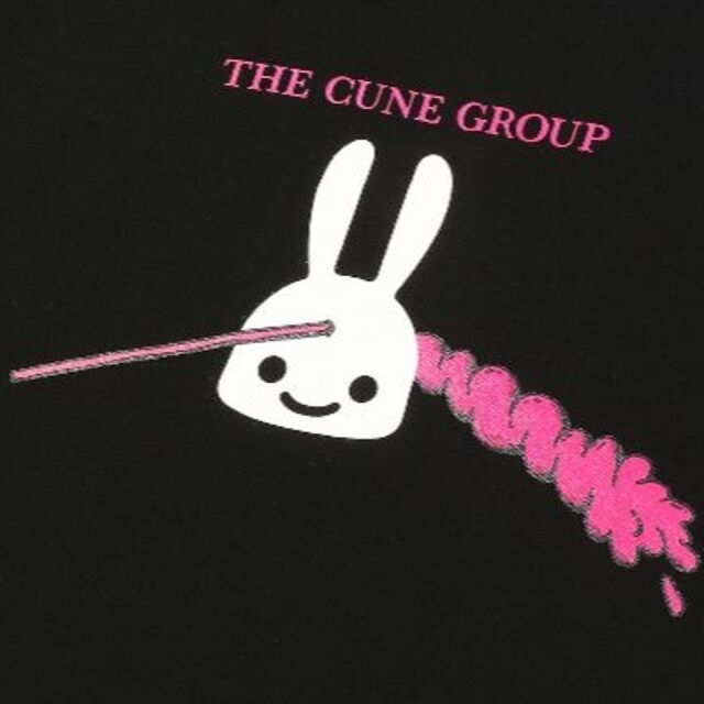CUNE(キューン)の新品 cune キューン うさぎ フェス ライブ 全国ツアー Tシャツ XL 黒 メンズのトップス(Tシャツ/カットソー(半袖/袖なし))の商品写真