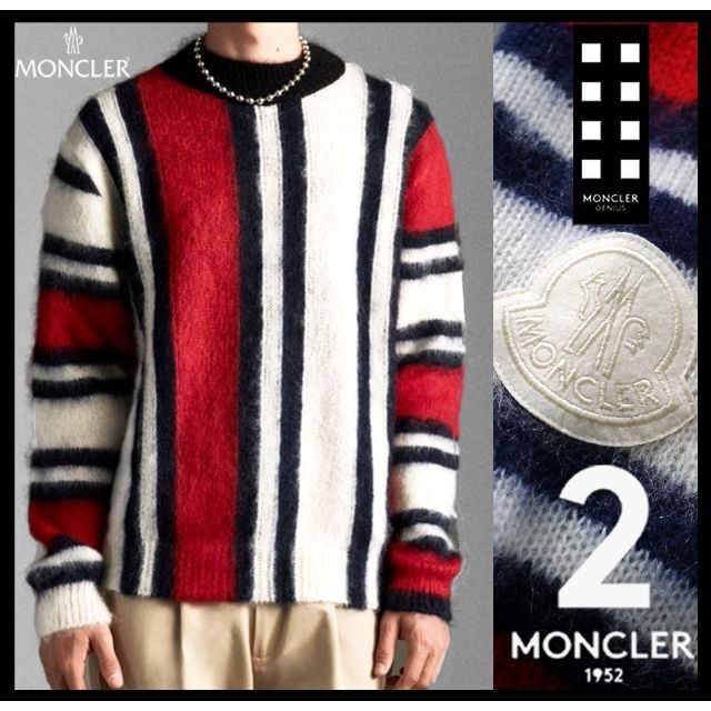 MONCLER モンクレール ジーニアス 1952 モックネックモヘアニットL