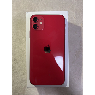 アップル(Apple)のiPhone11 256GB RED simフリー(スマートフォン本体)