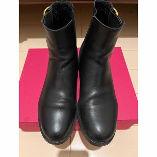 Sergio Rossi - 美品 セルジオロッシ ハラコ ショートブーツ #36 トラ ...