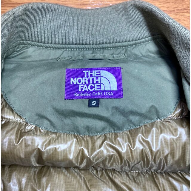 TheNorthface￼￼THE NORTH FACE パープルレーベル　ダウンMA-1  S