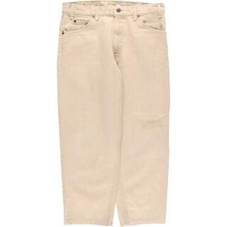 リーバイス(Levi's)の古着 90年代 リーバイス Levi's 550 RELAXED FIT TAPERED LEG オレンジタブ SCOVILLジップ テーパードデニムパンツ USA製 メンズw34 ヴィンテージ /eaa309434(デニム/ジーンズ)