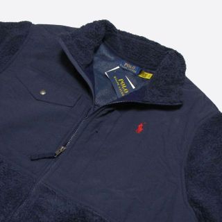 ★新品★ラルフローレン★シェルパフルジップジャケット (Navy/XL)