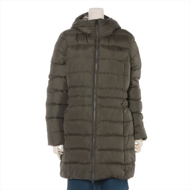 美品 THE NORTH FACE ノースフェイス ダウンコート L カーキ | フリマアプリ ラクマ