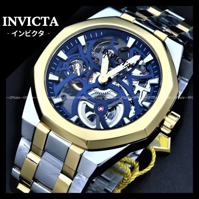 手巻き式★シースルーバック INVICTA Objet D Art 4041547mm防水性