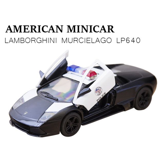 ランボルギーニ ムルシエラゴ ポリス (ミニカー 12.7cm ランボルギーニ ムルシエラゴ ポリス (ミニカー 12.7cm