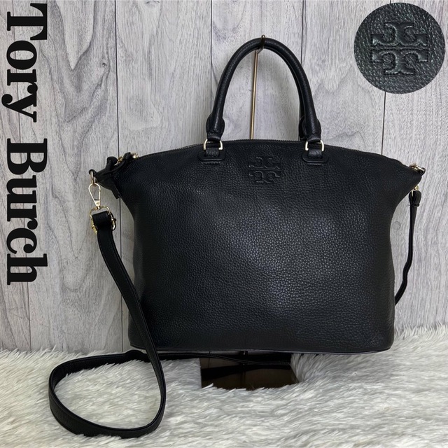 美品♡A4可♡トリーバーチ 2way ショルダー トートバック エンボスロゴ