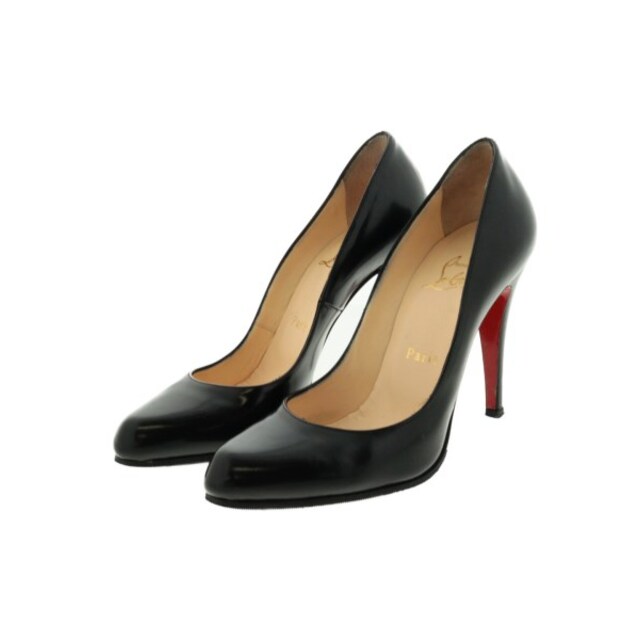 Christian Louboutin(クリスチャンルブタン)のChristian Louboutin パンプス 37(23.5cm位) 黒 【古着】【中古】 レディースの靴/シューズ(ハイヒール/パンプス)の商品写真