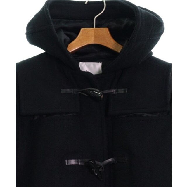noir kei ninomiya - noir kei ninomiya ダッフルコート S 黒 【古着