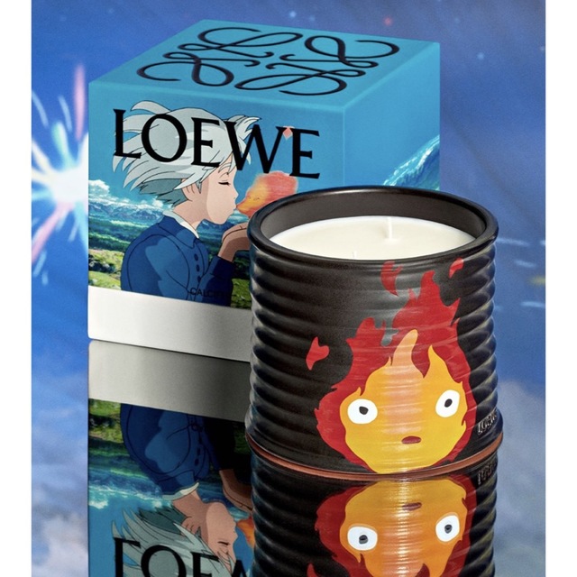 LOEWE(ロエベ)のロエベ ×ハウル　カルシファー キャンドル ミディアム ろうそく コスメ/美容のリラクゼーション(キャンドル)の商品写真