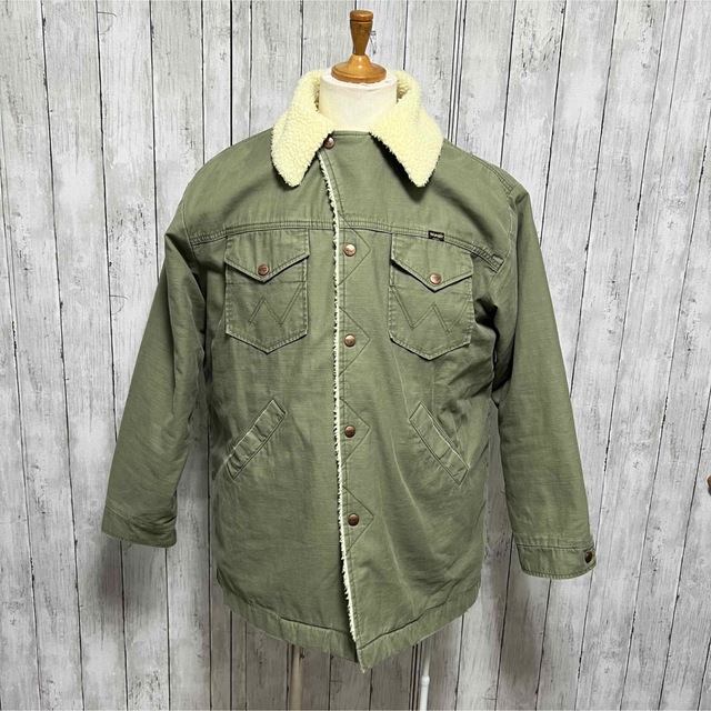 Wrangler(ラングラー)のwrangler military WRANGE COAT ボアジャケット メンズのジャケット/アウター(ミリタリージャケット)の商品写真