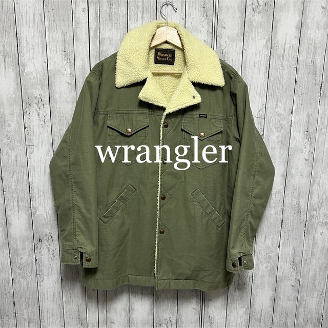 wrangler military WRANGE COAT ボアジャケット-