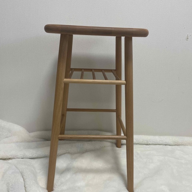 unico(ウニコ)のモモナチュラル MOCHA WOOD STOOL L  アルダー スツール インテリア/住まい/日用品の椅子/チェア(スツール)の商品写真